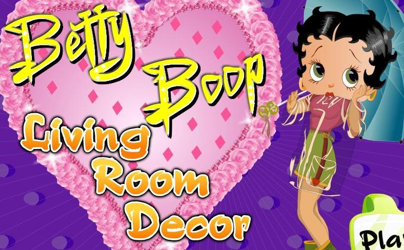 betty boop living room decor flash game online